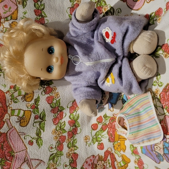 My Child Loving Baby Doll Vinyl Head